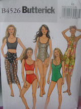 Pattern 4526 Swimsuits Sizes 14-20 Cover-up - $6.99