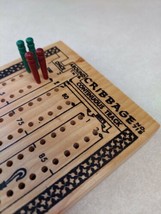 Cribbage Board Vintage 1967 Pacific Game Company No. 715 Hollywood California  - £22.43 GBP