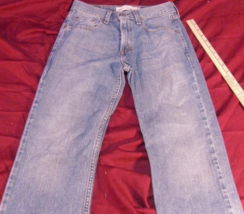 LEVI STRAUSS 514 SLIM STRAIGHT LIGHT BLUE WASH JEAN BOYS DENIM PANTS YOU... - $21.14