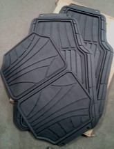 Armor All® 4-Piece Rubber Floor Mats, All-Weather Protection, Black | 33... - £19.66 GBP