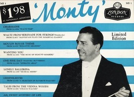 Monty - Limited Edition [Vinyl] Mantovani and His Orchestra - £19.80 GBP
