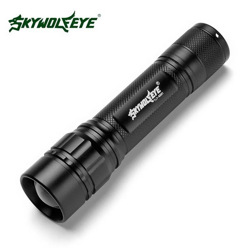 6000LM 3Mode Zoom Xpe Led Super Bright Flashlight Mini Torch Lamp Light 6-8 - £12.78 GBP