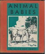 Animal babies by alice day pratt art kurt wiese beacon press 1951 5th pr... - $78.21