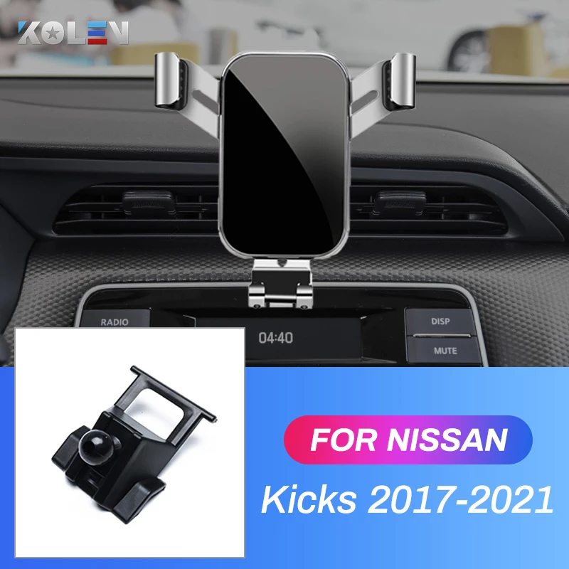 Car Mobile Phone Holder For Nissan Kicks P15 2017 2018 2019 2020 GPS Gravity - £19.89 GBP