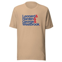 Los Angeles Clippers Star Teammates T-SHIRT Leonard George Harden &amp; Westbrook - £14.64 GBP+
