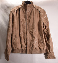 Summit Leather Jacket Beige 40 Womens - $79.20