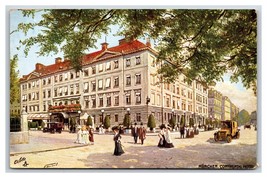 Continental Hotel Munchen Munich Germany UNP Raphael Tuck DB Postcard W8 - £6.37 GBP