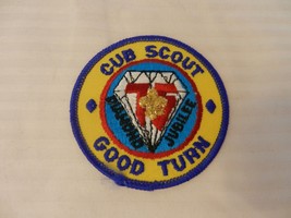 Cub Scout Good Turn 75th Diamond Jubilee BSA Pocket Patch - £15.98 GBP