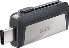 San Disk 128GB Ultra Dual Drive Usb Type-C - USB-C, Usb 3.1 - SDDDC2-128G-G46, Gr - £23.86 GBP