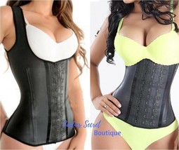 Fajas Colombianas Full Latex Vest/Waist Cincher 3 hooks back support ENFAJATE AS - £36.07 GBP+