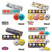 Volvik Vivid Solace Disney Packs 4 Golf Balls and Hat Clip. Aladdin, Poo... - $37.39