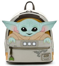 The Mandalorian - Baby Yoda in Crib  Double Strap Shoulder Bag by LOUNGEFLY - £75.93 GBP