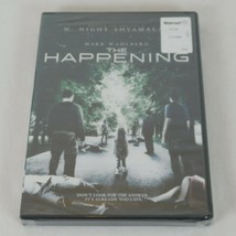 Happening DVD 2008 Mark Wahlberg Zooey Deschanel M Night Shyamalan Rated R Drama - £5.40 GBP