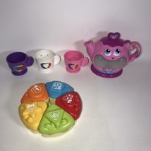 Leapfrog Musical Rainbow Tea Party - Interactive Tea Pot, 5 Cake Pieces,... - $14.99