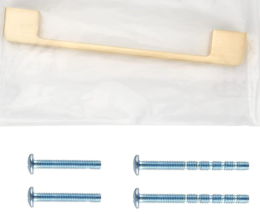Rergy 5 Pack Cabinet Pulls Gold 6-1/4" Cabinet Hardware Drawer Pulls for Kitchen image 4