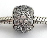Authentic PANDORA Shimmering Droplets, Clear CZ Charm, 791755CZ, New - £33.77 GBP