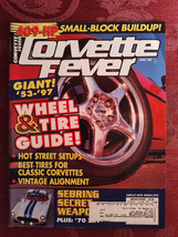 Corvette Fever Magazine April 1997 Wheel And Ture Issue! - £11.14 GBP