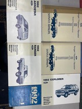 1992 Ford Ranger Explorer Aerostar Service Shop Manual Set OEM + EWDS Specs - £181.71 GBP