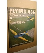FLYING ACES AUGUST 1945 *NICE COPY* WW2 RAF KAMIKAZI MENS ADVENTURE - $258.57 MXN