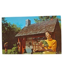 Postcard Jean Worthley Miss Jean Of Hodgepodge Lodge Maryland Chrome Unposted - $11.38