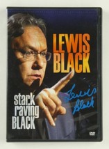 Lewis Black Signed Stark Raving Black DVD Cover Autographed - £15.73 GBP