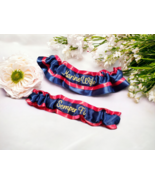 USMC Marines Custom Embroidered Wedding Garters Set Personalized - $34.00