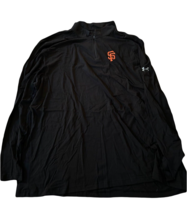 NWT New San Francisco Giants Under Armour TriBlend Logo Pullover Size 5XL Jacket - £38.66 GBP