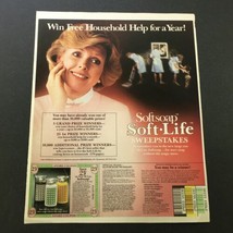 VTG Retro 1981 Softsoap Soft Life Sweepstakes No Soapy Mess Store Ad Coupon - $19.00