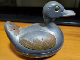 Pewter Duck Trinket Box - £19.73 GBP