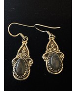 925 Sterling Silver Labradorite Dangle Earrings - $19.80