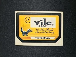 Topps Wacky Packages 2nd Series 1973 vile SOAP Tan Back - $27.11 CAD