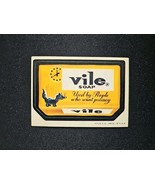 Topps Wacky Packages 2nd Series 1973 vile SOAP Tan Back - $375.11 MXN