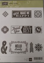 Stampin Up Hello, Lovely Stamp Set - £14.74 GBP