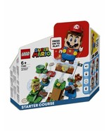 New Lego Super Mario Adventures with Mario Starter Course 231 Pieces Gam... - $1,931.75 MXN