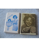 Lot of 2 Vintage 1930s Small Shirley Temple Wee Willie Winkie Compact Mi... - £18.66 GBP