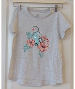 Member&#39;s Mark 3 Pk Short Sleeve T-Shirt Gray Parrot  Girls Sz 6/6X or 10... - $266.03 MXN
