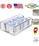 Elegant Acrylic Napkin Holder, 8.7x5.2x2.5, for Bathroom &amp; Dining Spaces - $67.13 CAD