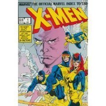 X-Men (Official Marvel Index)#1 [Comic] by George Olshevsky; John Romita... - £7.97 GBP