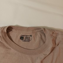 Carhartt Loose Fit Men's Brown Short Sleeve Crewneck Casual T-Shirt Size XL image 3