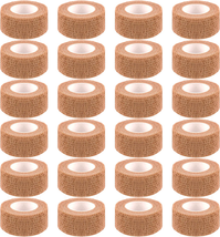24 Pack Self Adherent Cohesive Wrap Bandages 1 Inches X 5 Yards,First Ai... - $12.50
