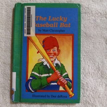 The Lucky Baseball Bat by Matt Christopher (1991, Out-of-Print, Library Binding) - £7.86 GBP
