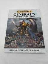 Warhammer Age Of Sigmar Generals Handbook 2017 Guide Book - £14.23 GBP