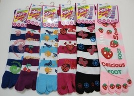 30 Pairs Premium Womens Ladies Junior Toe Socks Toesock Unique Cool Funky Gift - £45.05 GBP