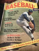 Sports Reviews Baseball 1966 Sandy Koufax Mickey Mantle Durocher - $152.29 MXN