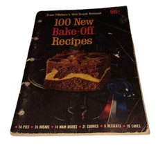 Pillsbury “100 New Bake-Off Recipes” Vintage 1965 Booklet - £3.81 GBP