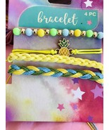 ShipN24Hours. New-Greenbrier. Women’s Pineaple Yellow Bracelet. 4 Pack. - €9,39 EUR