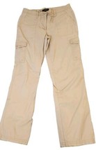 Talbots Signature Cargo Pockets Tan Mid Rise Pants Size 6 - £15.94 GBP