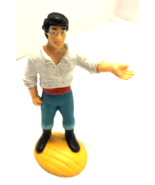 Disney The Little Mermaid Applause ERIC 3 1/2&quot; PVC Cake Topper Figure - $4.95