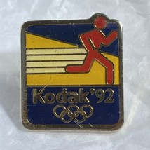 Kodak 1992 Barcelona Spain USA Olympics Logo Olympic Games Lapel Hat Pin - £4.74 GBP