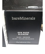bareMinerals Gen Nude Blonzer Blush Bronzer &quot;Kiss of Rose&quot; 0.13 oz NIB - $352.83 MXN